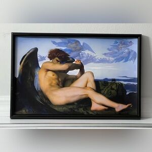 The Devil Fallen Angel Satan Art Poster